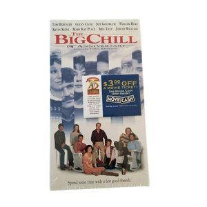 THE BIG CHILL 1983 Movie VHS Video Tape 1998 15th Anniversary Release NEW SEALED